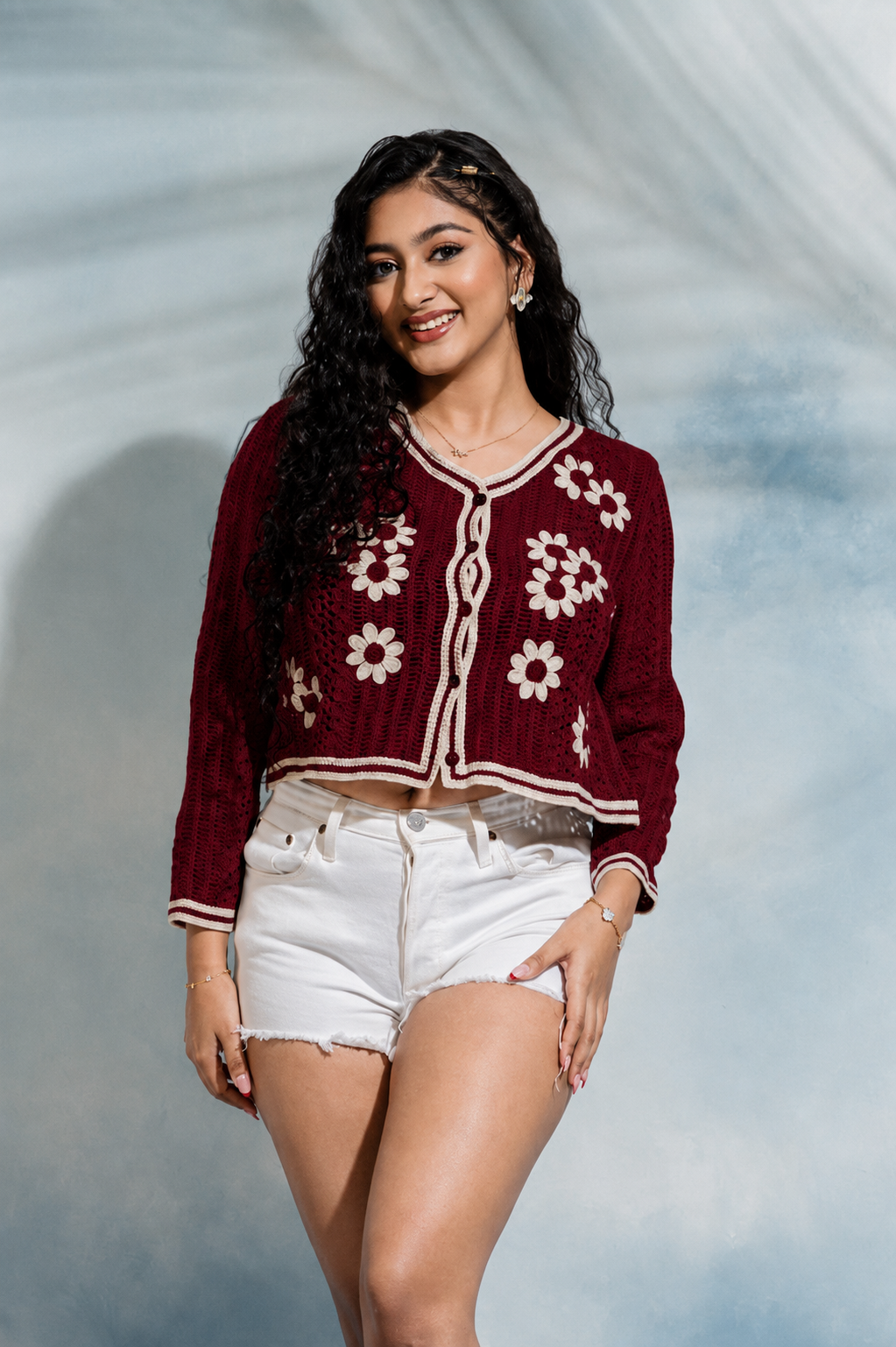 Bloom line Knit Top