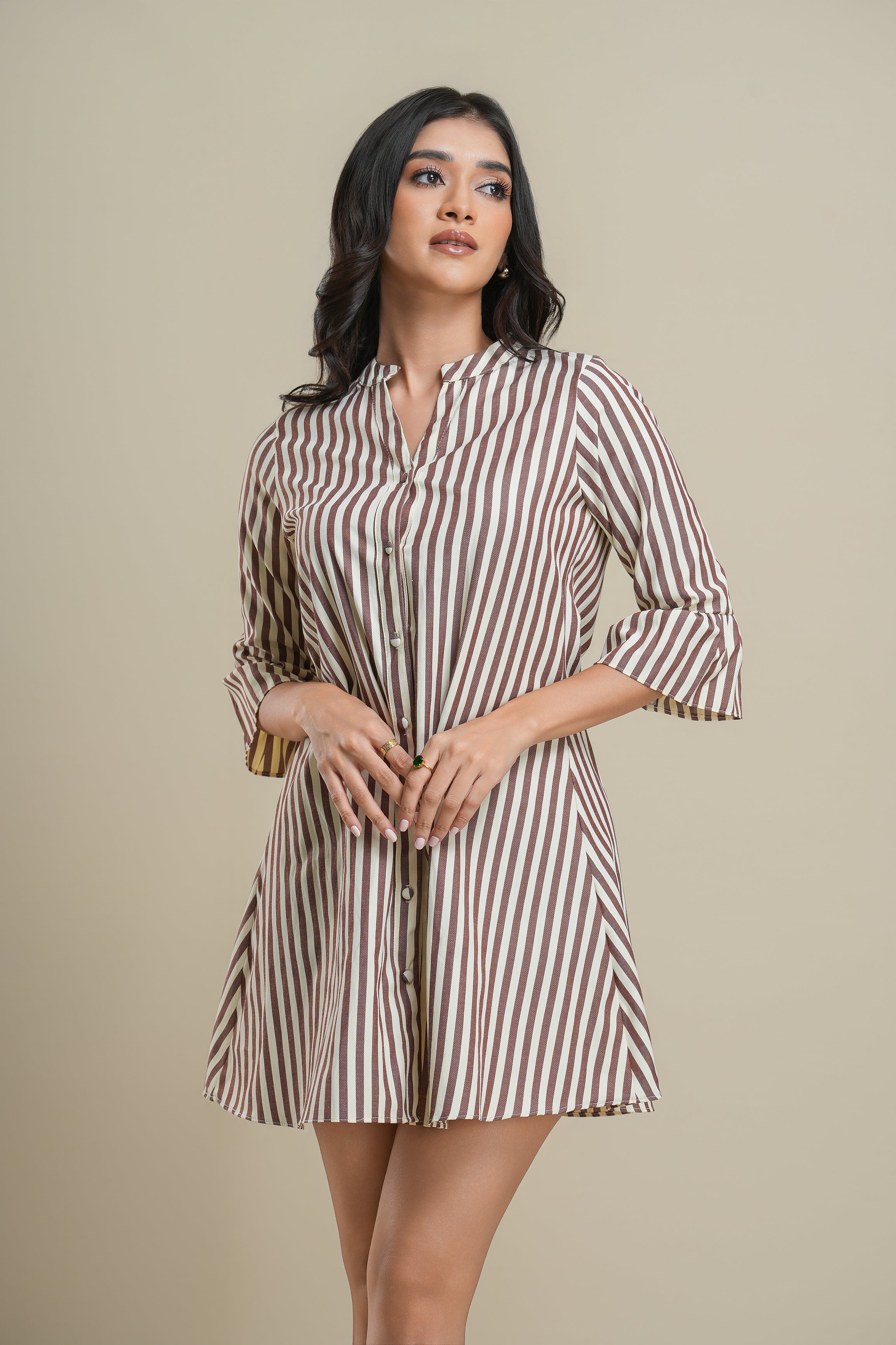 Savannah Stripe Dress AD40