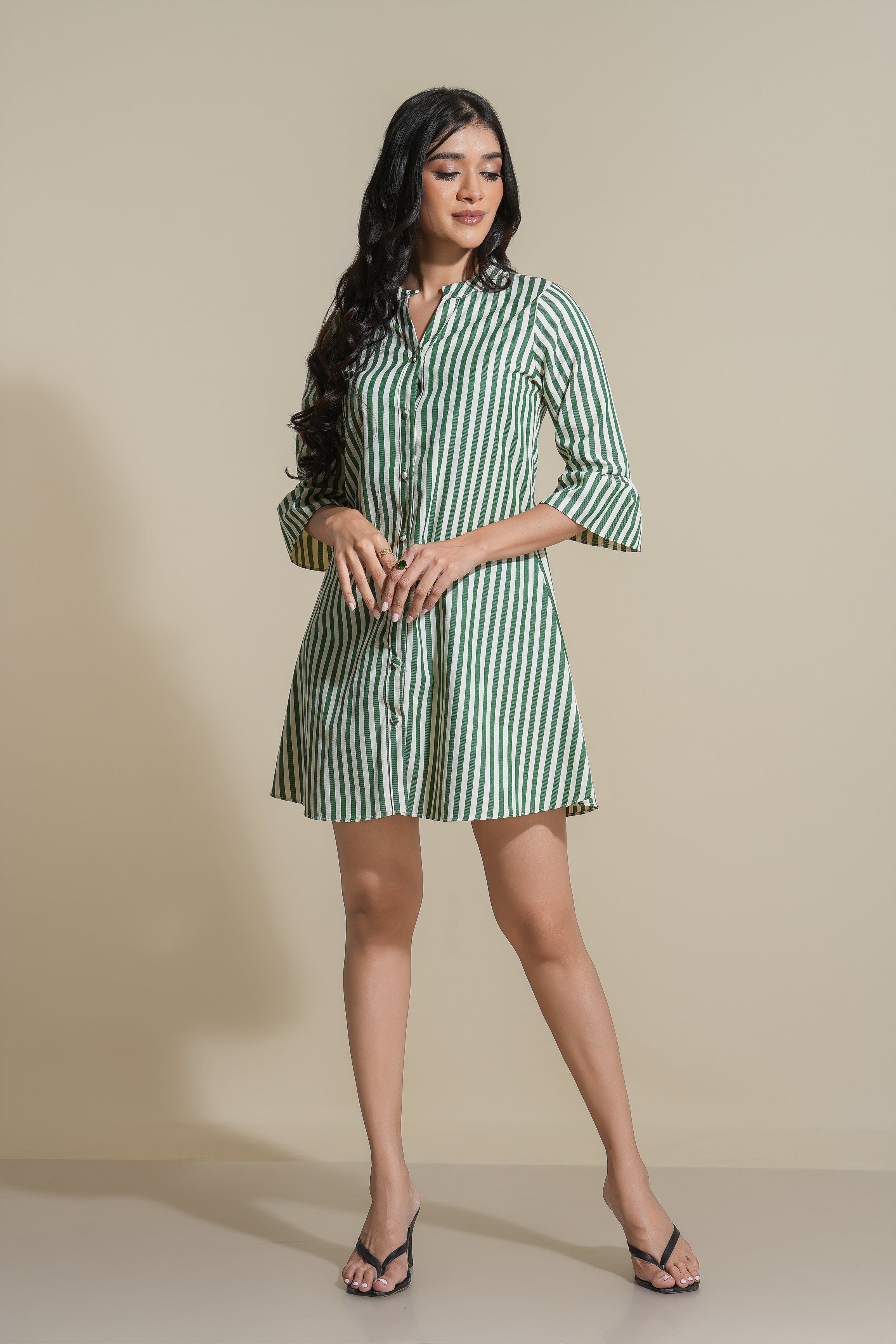 Savannah Stripe Dress AD40