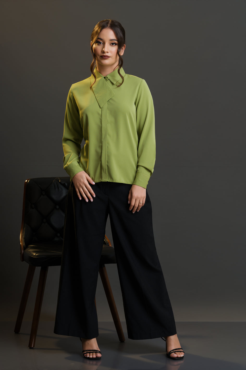 Sia Satin Blouse