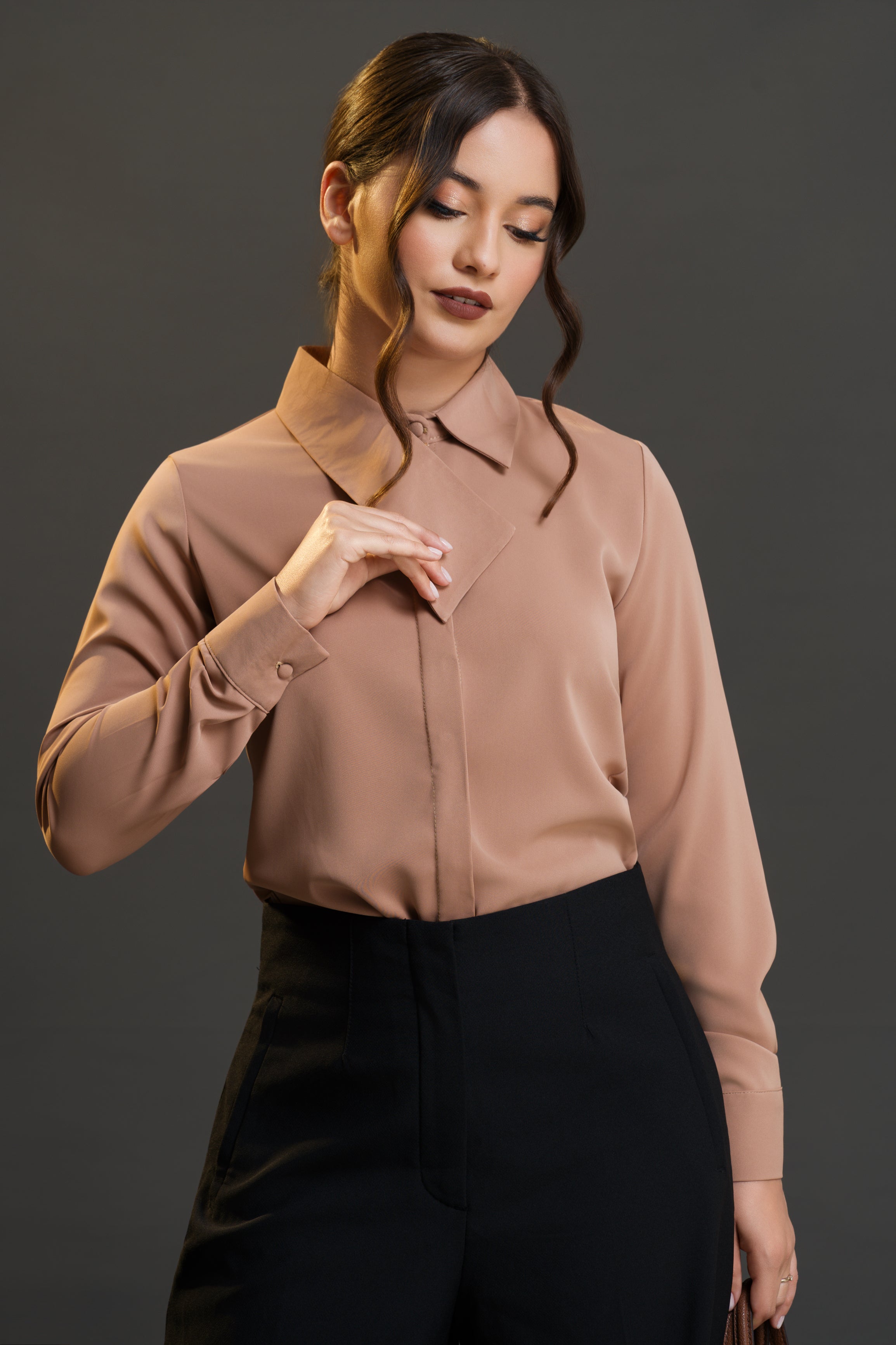 Sia Satin Blouse