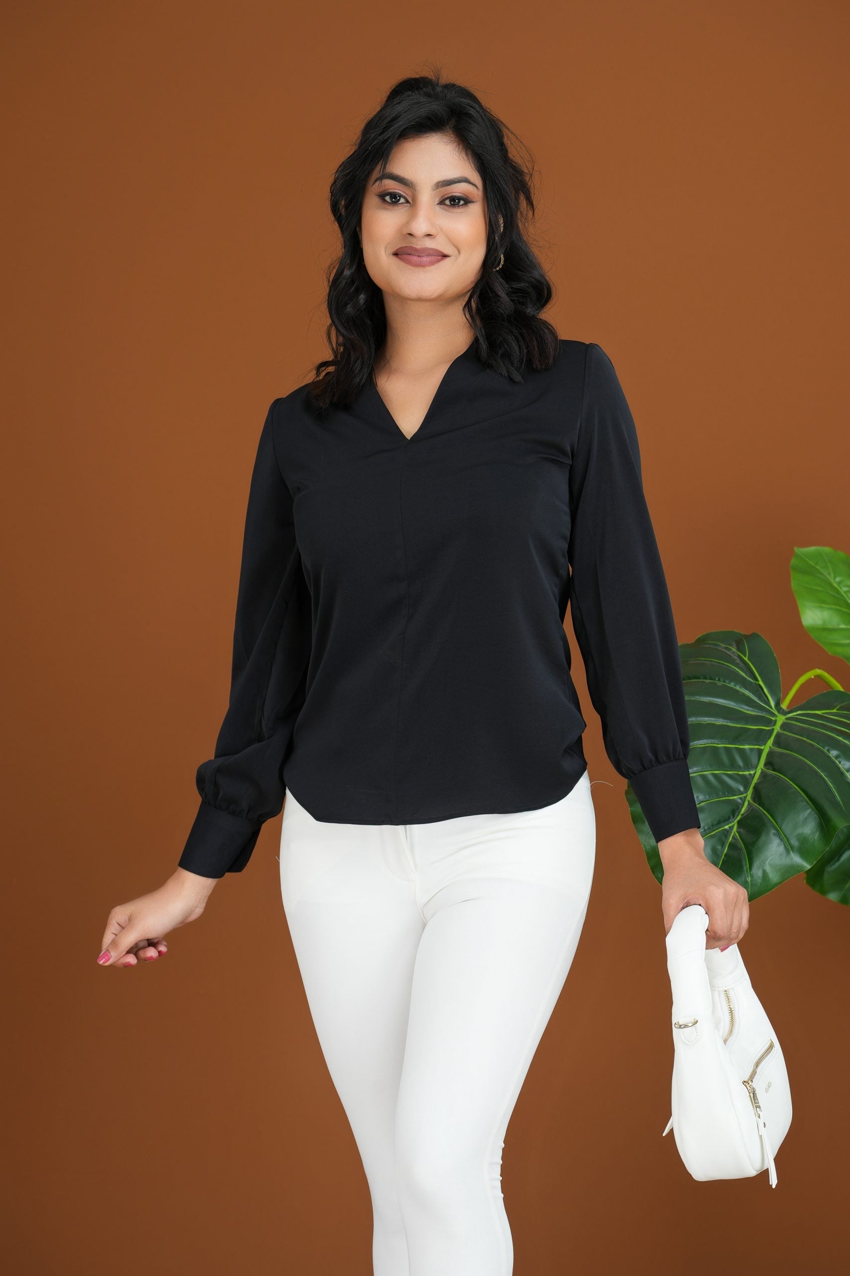 Ann Taylor V Neck Blouse