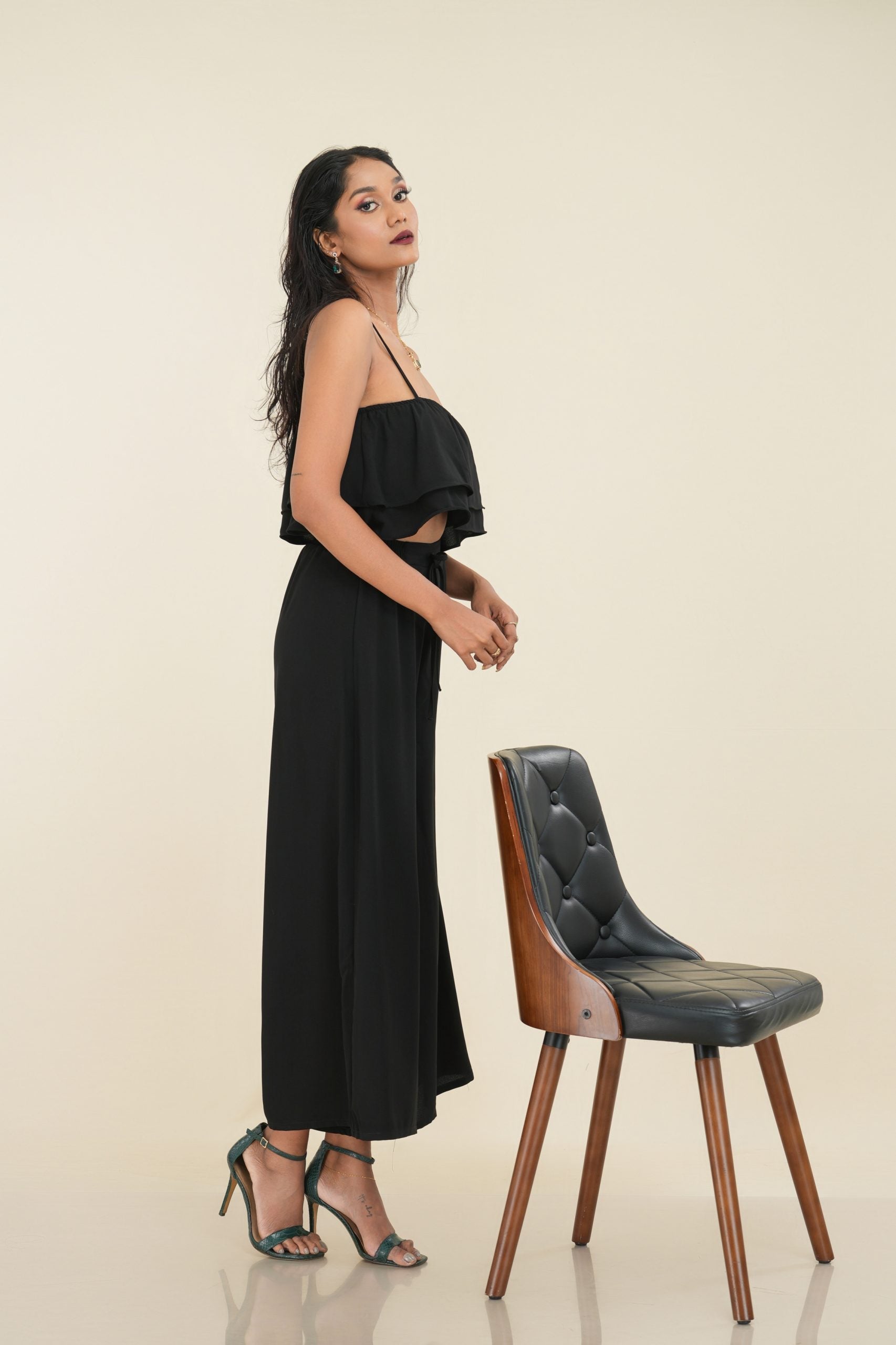 Yaura Cami Top and Wide Leg Pant