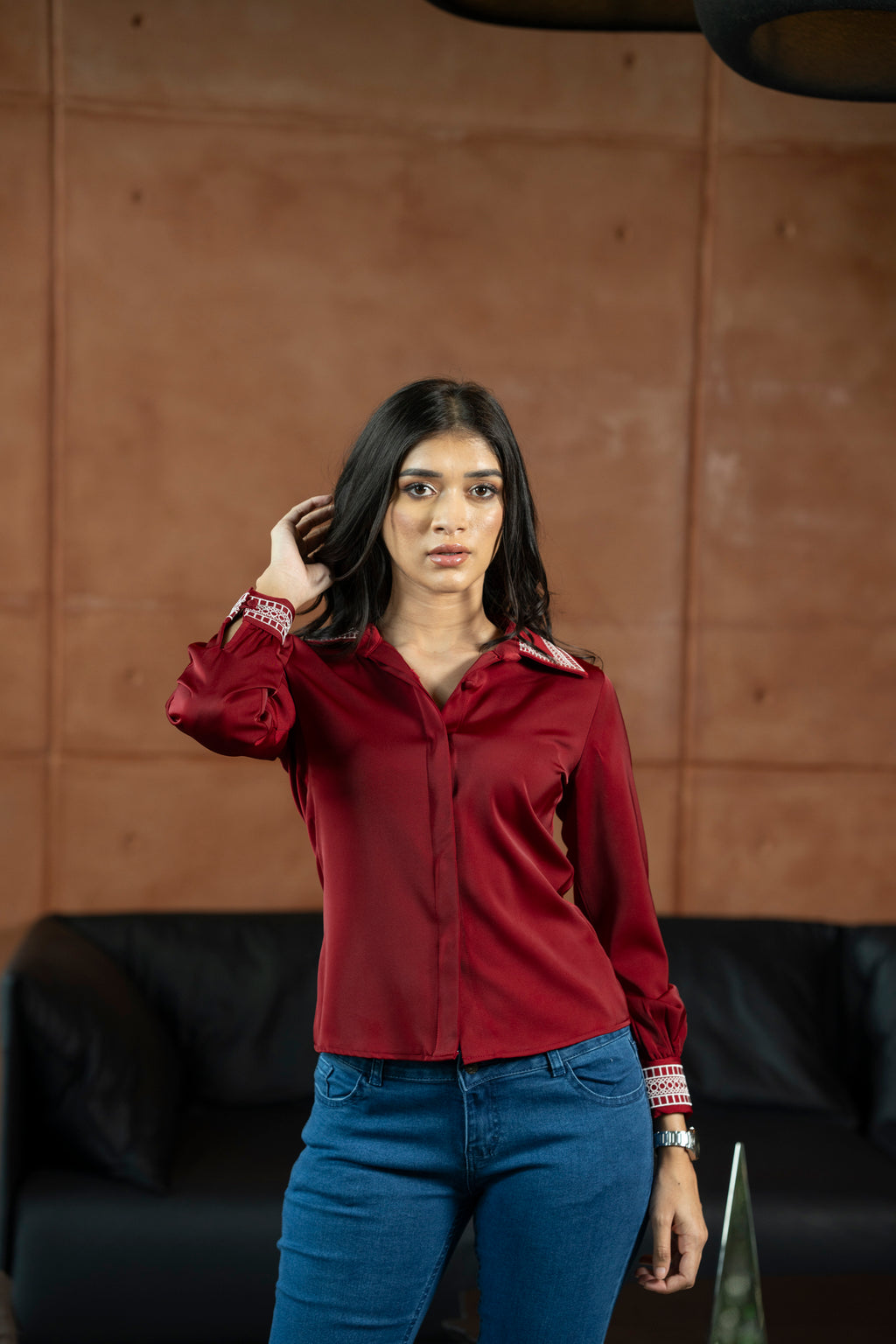 Velora Embroidered Blouse