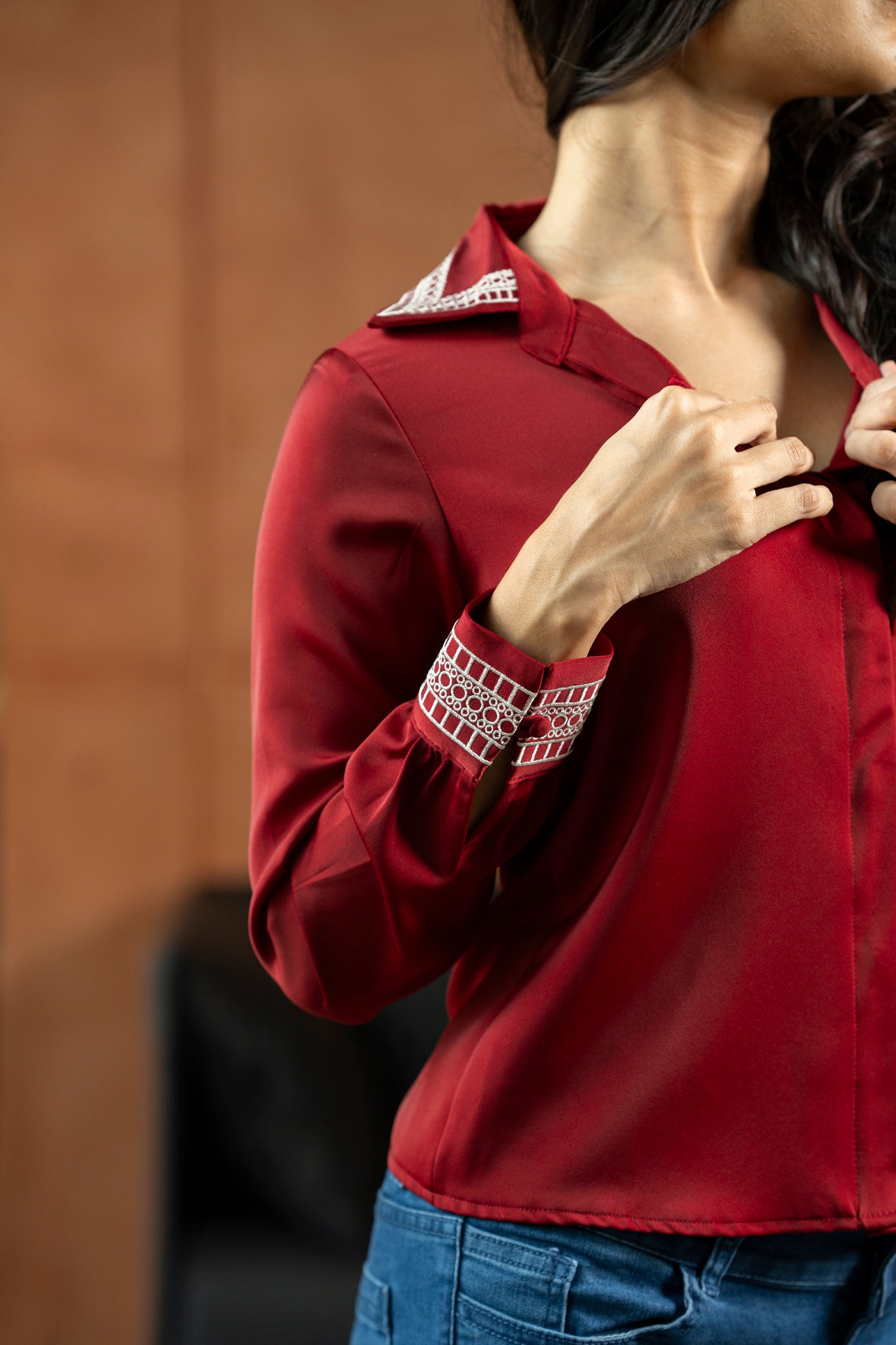 Velora Embroidered Blouse