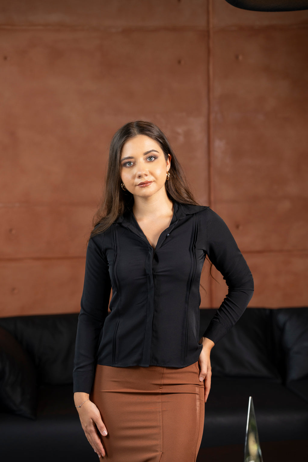 Harper Pintuck Blouse