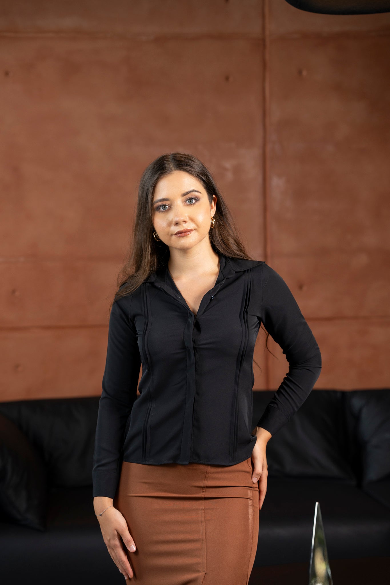 Harper Pintuck Blouse