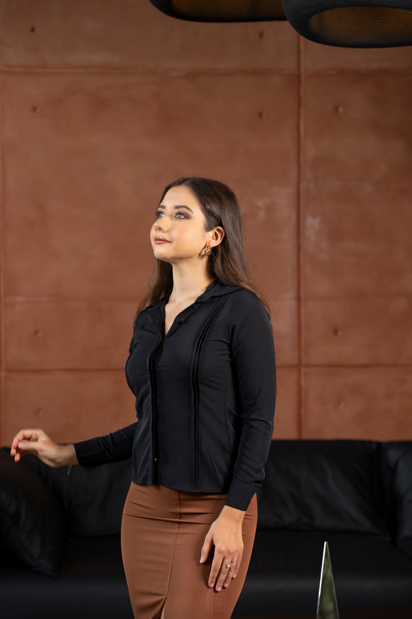 Harper Pintuck Blouse