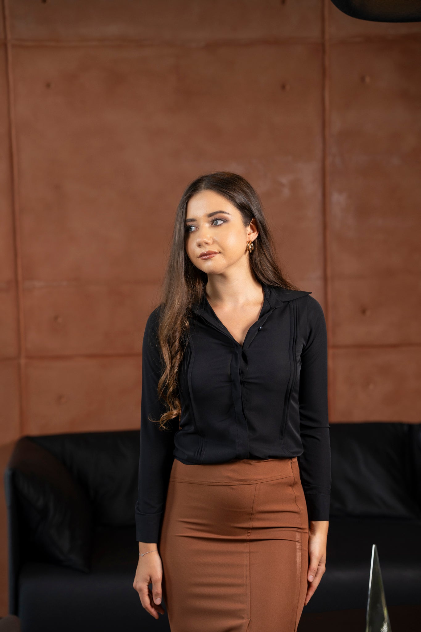 Harper Pintuck Blouse