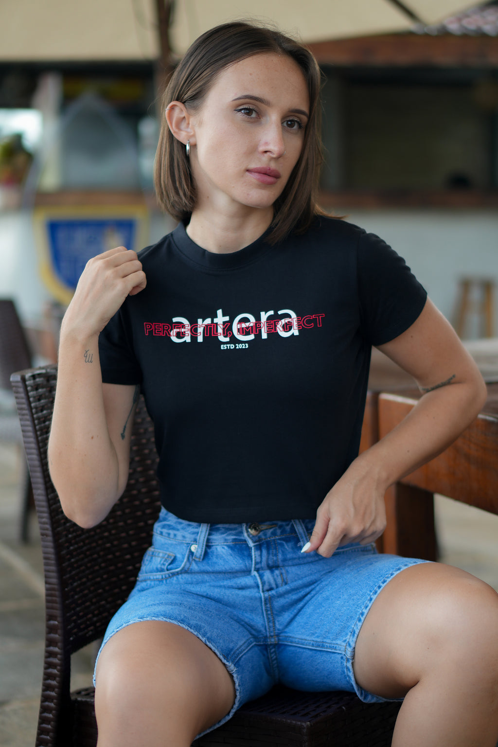 Perfectly imperfect Basic Crop Top